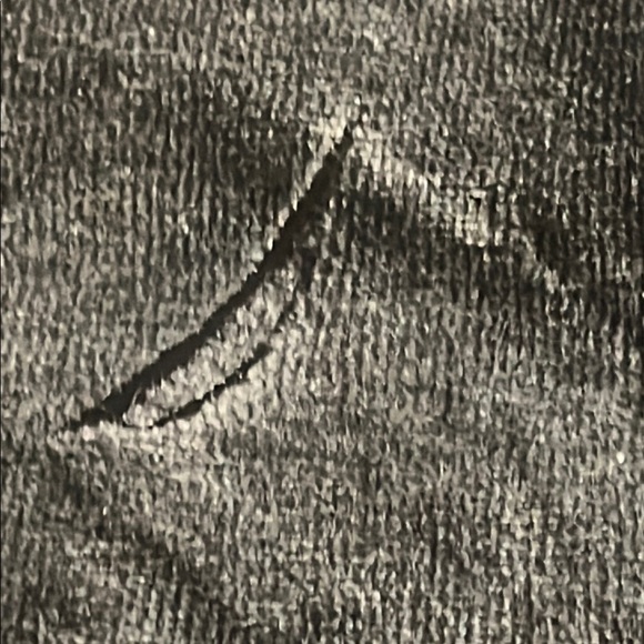 Nautica Velour Grey Quarter -Zip Pullover Sz M Mens - Picture 8 of 10